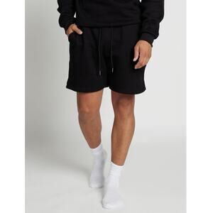 COMFRT Basic Fleece Short in Onyx Black